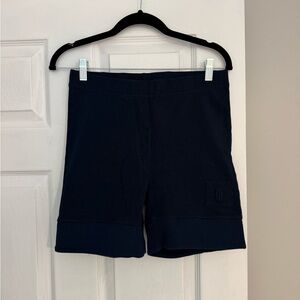 Free People Biker Shorts - Navy Rib Cuff Knit Shorts